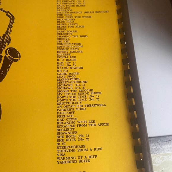 Charlie Parker Omnibook - For E-flat Instruments - 1978 Jazz Songbook - NEW - Picture 3 of 3